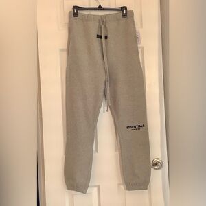 NWT Fear of God Essentials Heather Gray Sweatpants